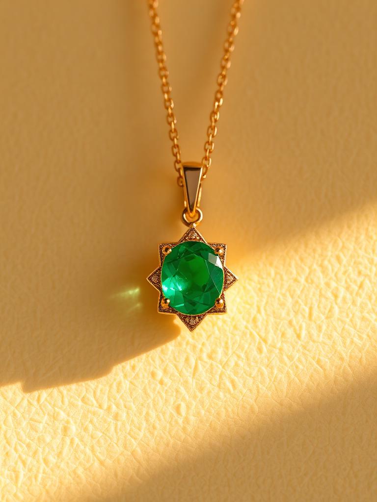 Sitara Emerald Pendant