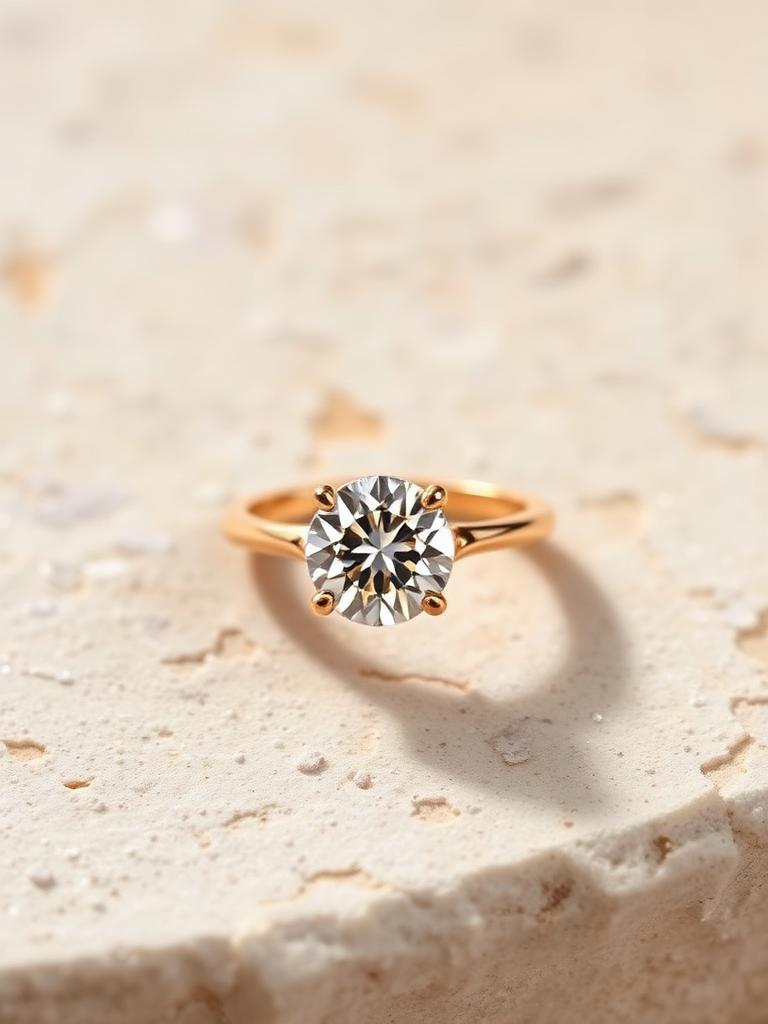 Aabha Solitaire Ring